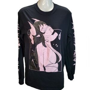 LEWD COMPLEX graphic long sleeve anime